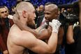 Floyd Mayweather has hung a massive picture of Conor McGregor on his wall