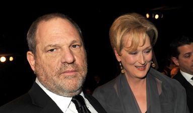 Meryl Streep has come out strongly against former movie executive Harvey Weinstein