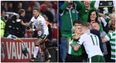 James McClean celebrating with his family after the game is just perfect