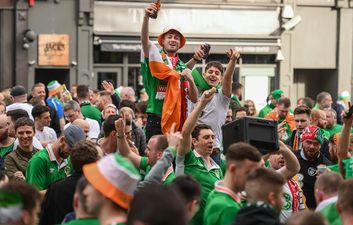 PIC: There was some mess left in Cardiff city centre before Ireland v Wales last night