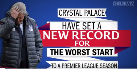 WATCH: Chelsea are getting rightly pilloried for their pre-game Crystal Palace video
