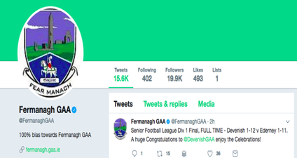 Fermanagh GAA social media guy misses start of a match for the most Irish of reasons