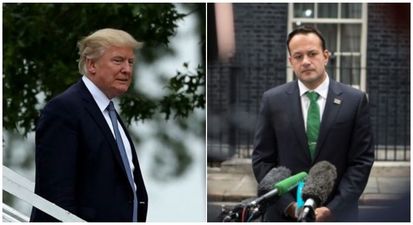 Donald Trump has made another false claim, this time about Ireland
