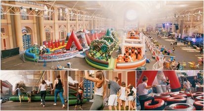 There’s a giant adult bouncy castle coming to Dublin next month