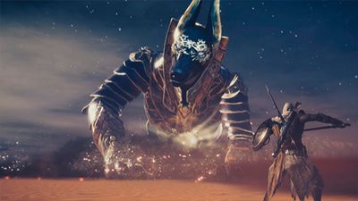 The first of Assassin’s Creed Origin’s mega-bosses arrives to kick player’s asses today