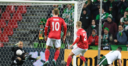 WATCH: Darren Randolph’s magnificent double save keeps Ireland in the game
