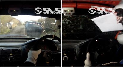 Irish rally drivers’ reactions to turning over their car is ridiculously cool