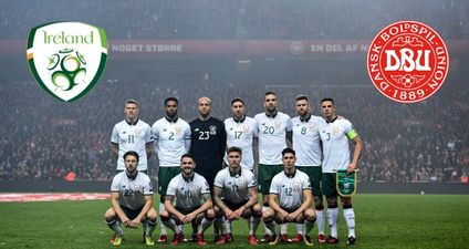 Just the one change in a strong Ireland team named to face Denmark