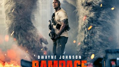 #TRAILERCHEST: The Rock fights a giant monkey, a giant wolf and a giant lizard in Rampage