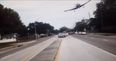 WATCH: Dramatic dashcam footage captures plane crashing onto a highway in Florida
