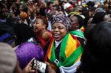 VIDEO: Jubilant Zimbabweans celebrate in the Harare streets as Robert Mugabe resigns