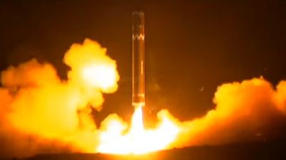 New footage claims to show the most recent missile launch from North Korea