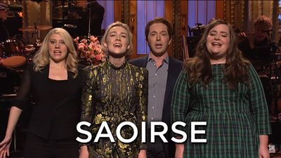 Saoirse Ronan teaches America how to pronounce her name in Saturday Night Live monologue