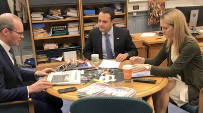 You’re going to see a lot of pictures of Leo Varadkar’s favourite coffee mug today