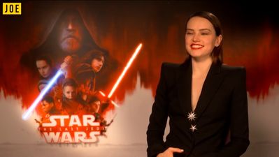 Daisy Ridley talks about pulling pints and sweating up a jig at The Last Jedi wrap party in Dingle