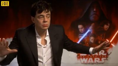 Benicio Del Toro reveals more info about The Last Jedi’s most mysterious character