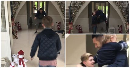 Robbie Keane makes his kids’ Christmas with a surprise return home to Dublin on Christmas Eve