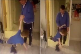 WATCH: This Irish kid’s first foray with roller skates is going viral for all the wrong reasons