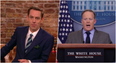 Donald Trump’s former Press Secretary Sean Spicer is on The Late Late Show this week
