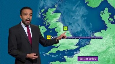 Channel 4 weatherman blasts Met Éireann for naming ‘Storm Fionn’