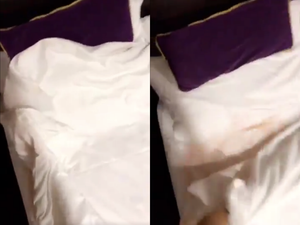 WATCH: An Irish woman did this to her bed following a lengthy tanning session