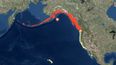 A tsunami warning has been issued to the entire US West Coast following a 8.2 earthquake