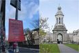 Graphic anti-abortion posters spotted outside Trinity College for the second time this week