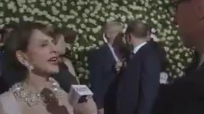 WATCH: Two-time Grammy winner gives incredibly NSFW red carpet answer when asked about Trump