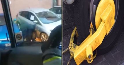 Sinn Féin policing spokesperson explains why he forcibly removed a clamp from his car