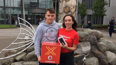 Find a brand new iPhone 8 that Vodafone X have hidden somewhere on the IT Blanch campus on 20 February
