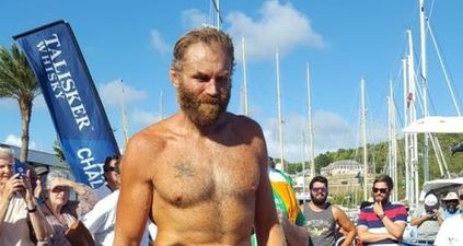 WATCH: Former Leinster and Connacht rugby star successfully completes epic 4,800km row across Atlantic Ocean