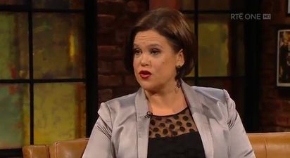 There was a lot of love for Mary Lou McDonald on The Late Late Show