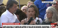 A Florida school shooting survivor called out President Trump on television for his association with the NRA