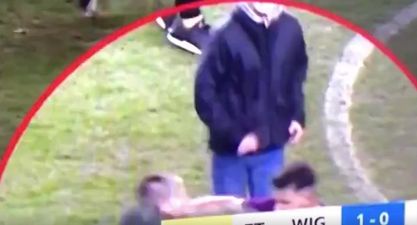 WATCH: Sergio Agüero involved in on-field altercation with a fan after Man City’s FA Cup exit to Wigan