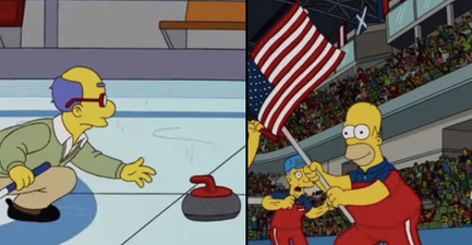 The Simpsons predicted events that would happen at the Winter Olympics years in advance