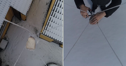 WATCH: This man in Clare is delivering bread to those in need… with a drone