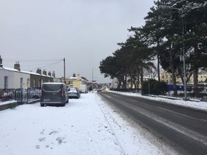 This goes out to anyone who opened their door this morning to a MASSIVE snow drift