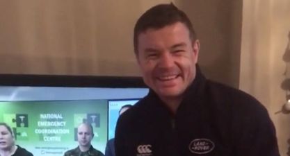 WATCH: Brian O’Driscoll lip-syncing as Leo Varadkar is strangely hypnotic