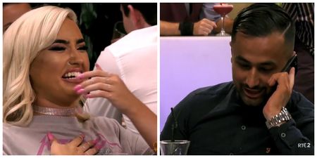 WATCH: Mammy rings her son in the middle of dinner on Irish First Dates