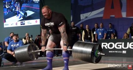 WATCH: The Mountain from Game of Thrones breaks his own world record by deadlifting 472kg