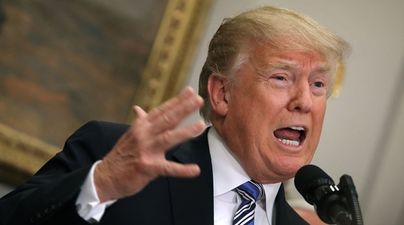 Donald Trump says he could beat up Joe Biden, claiming he would “go down fast and hard, crying all the way.”