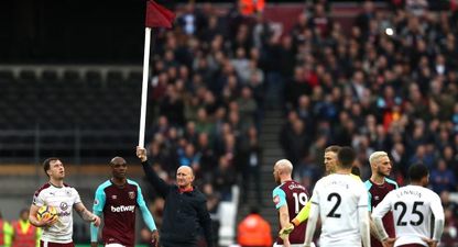 Chaotic scenes during West Ham vs. Burnley as fans invade pitch in protest