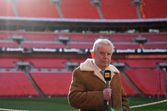People are sharing a lot of love for John Motson following his last commentary game