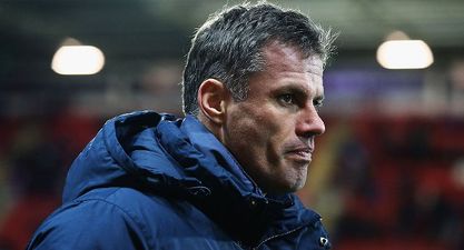 Driver in Jamie Carragher spitting incident has been contacted by police
