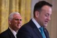 Vice President Mike Pence refused questions about media ban and LGBT issues following Varadkar meeting