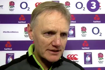 WATCH: Joe Schmidt reveals Christy Moore visited the Irish team on Monday and performed for them