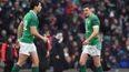 There was a lovely moment on the pitch between Johnny Sexton and Joey Carbery