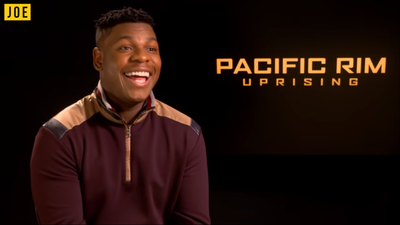 John Boyega talks about following in the footsteps of Idris Elba in Pacific Rim Uprising