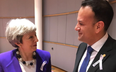 Leo Varadkar and Theresa May discussed “Brexit, Northern Ireland, Russia, and also briefly rugby” at EU Council in Brussels