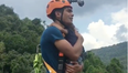 VIDEO: Dad bungee jumping with two-year-old daughter has received some serious backlash